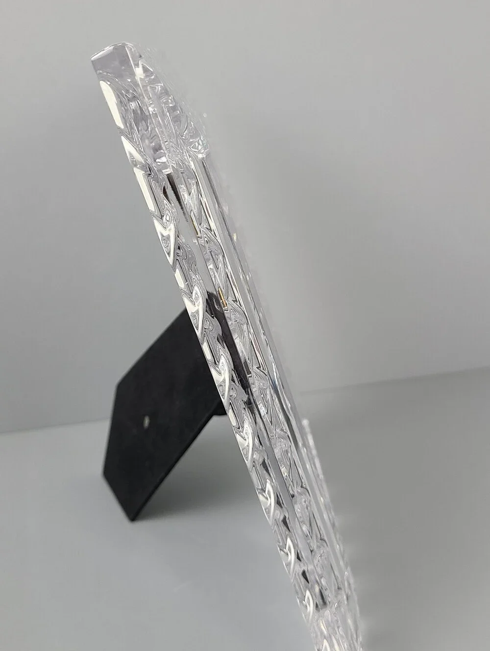 Rosenthal XOXO Crystal Vintage Picture Frame